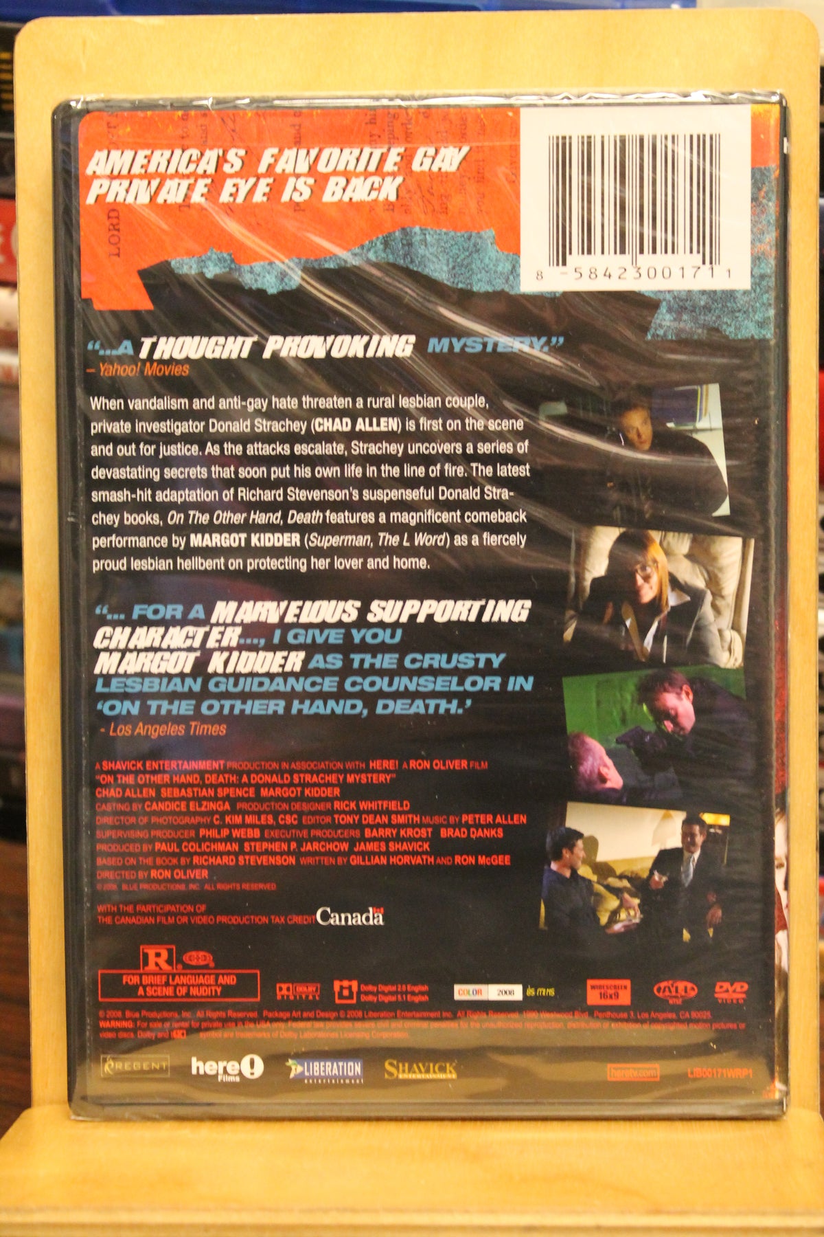On the Other Hand, Death: A Donald Strachey Mystery DVD