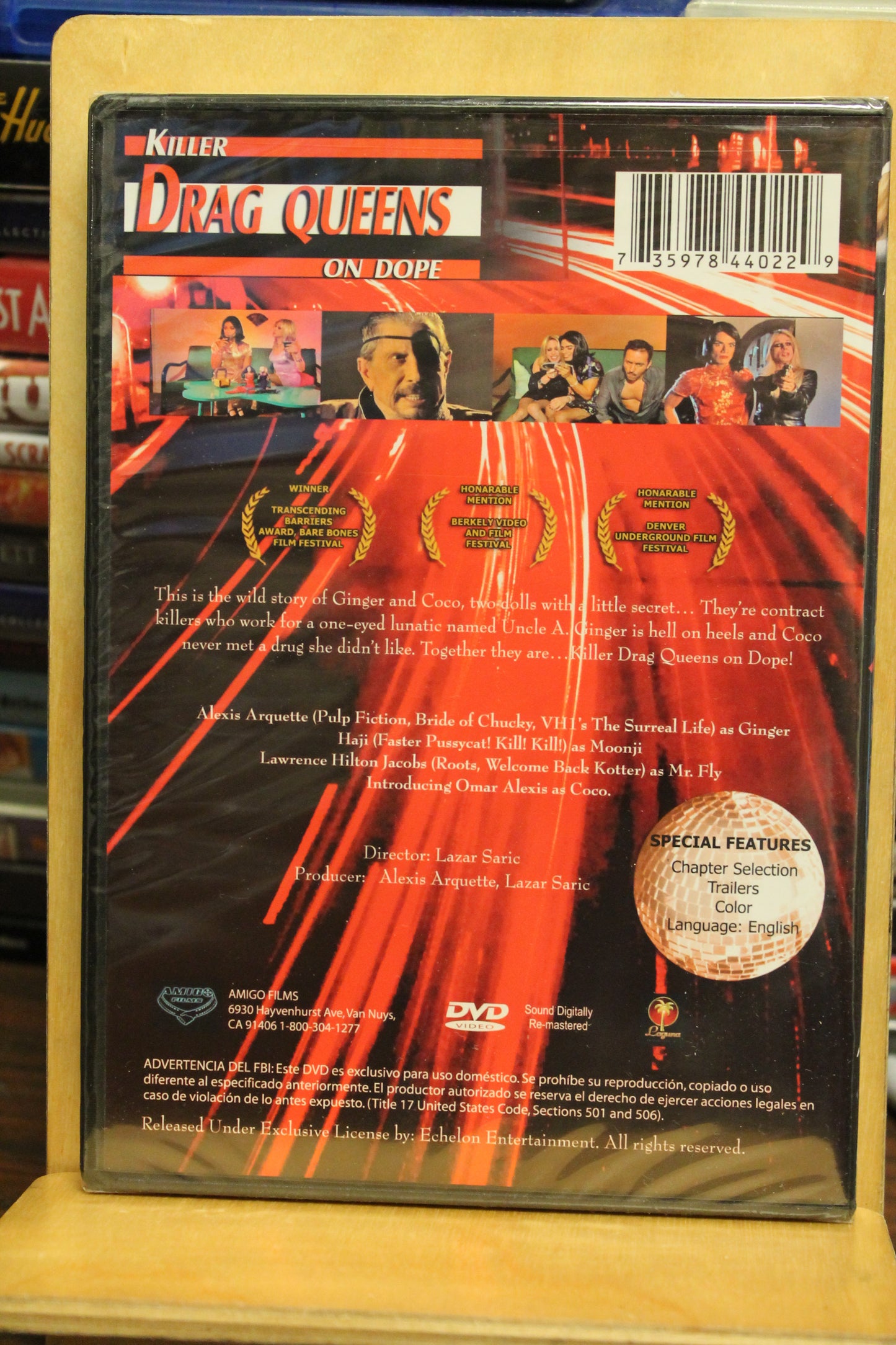 Killer Drag Queens on Dope DVD