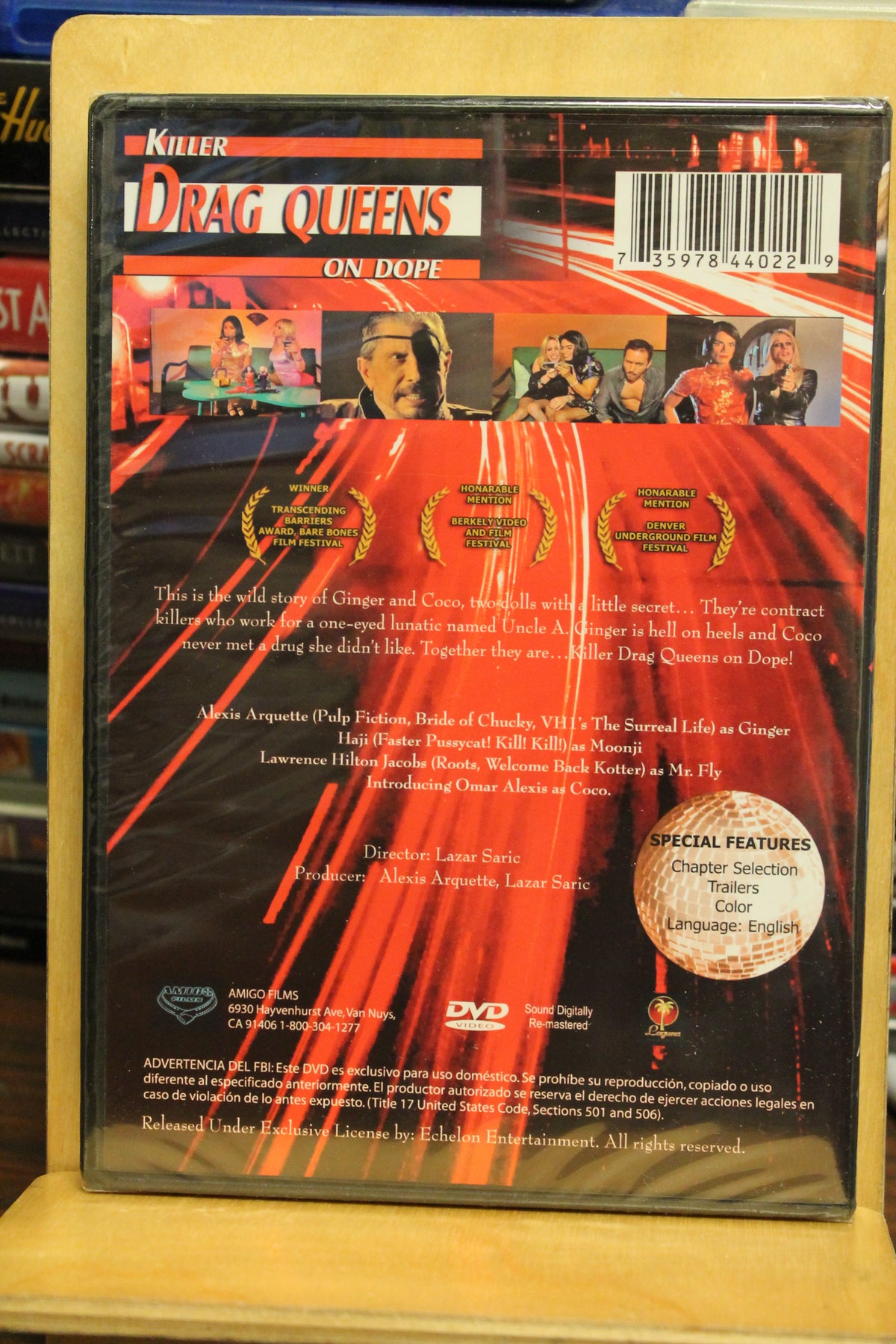Killer Drag Queens on Dope DVD