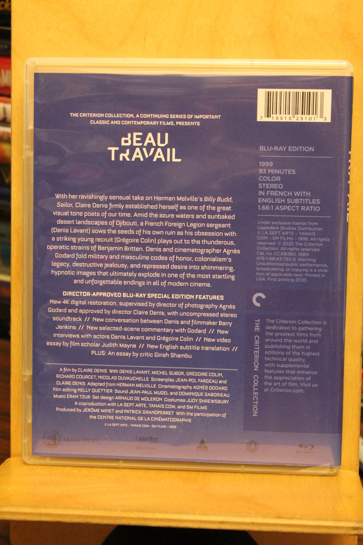 Beau Travail Blu-ray