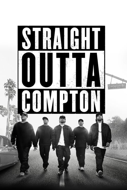 Straight Outta Compton Blu-ray poster