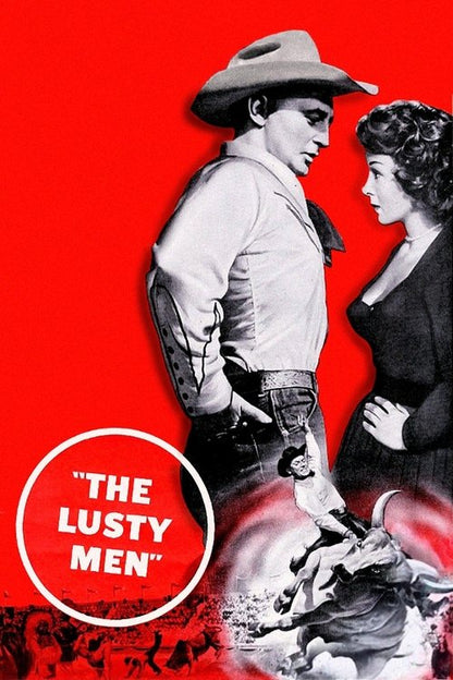 The Lusty Men DVD poster