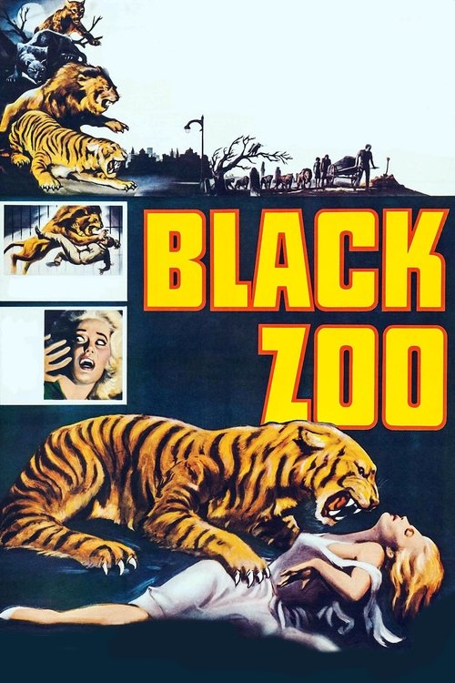 Black Zoo DVD poster