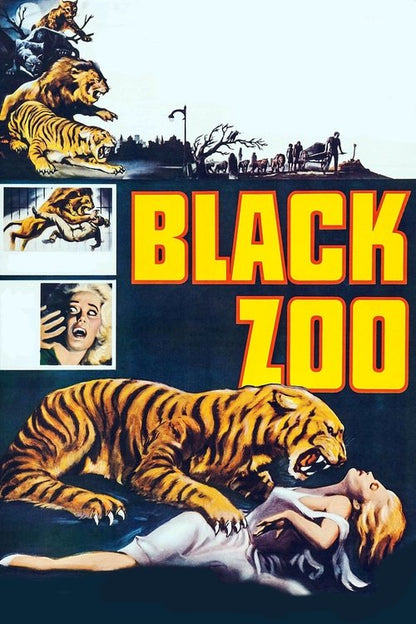 Black Zoo DVD poster