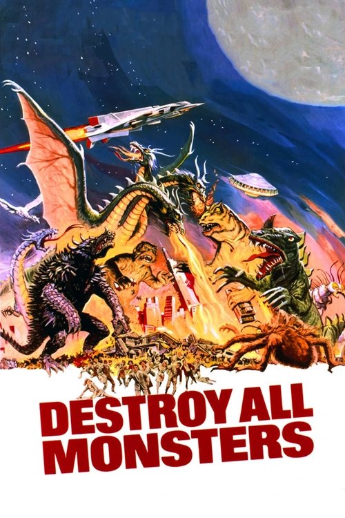 Destroy All Monsters Blu-ray poster