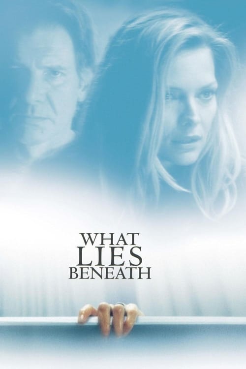 What Lies Beneath VHS poster