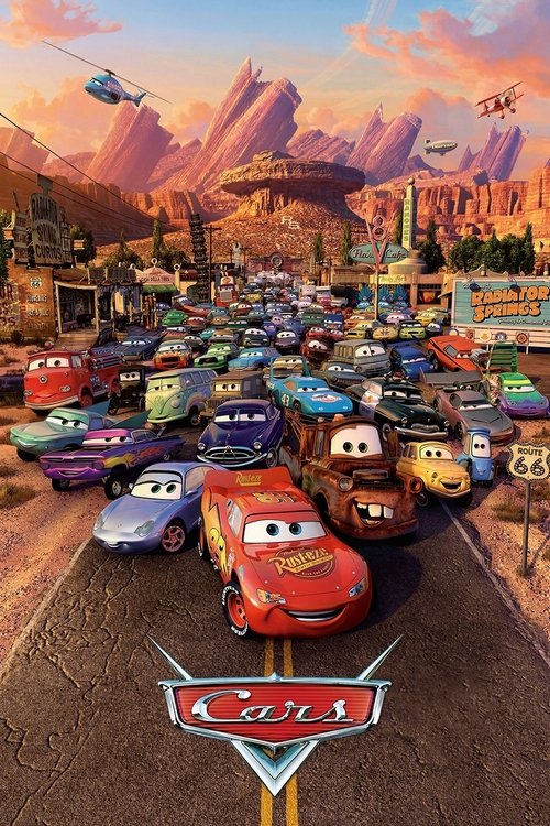 Cars Blu-ray poster