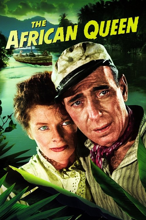 The African Queen VHS poster