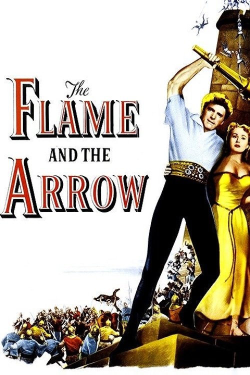 The Flame and the Arrow DVD poster