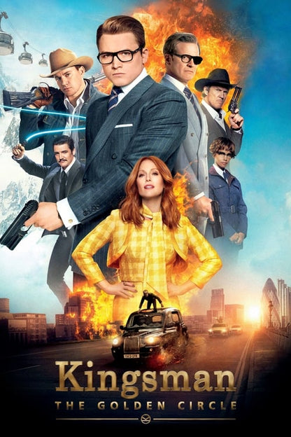 Kingsman: The Golden Circle 4K UHD poster