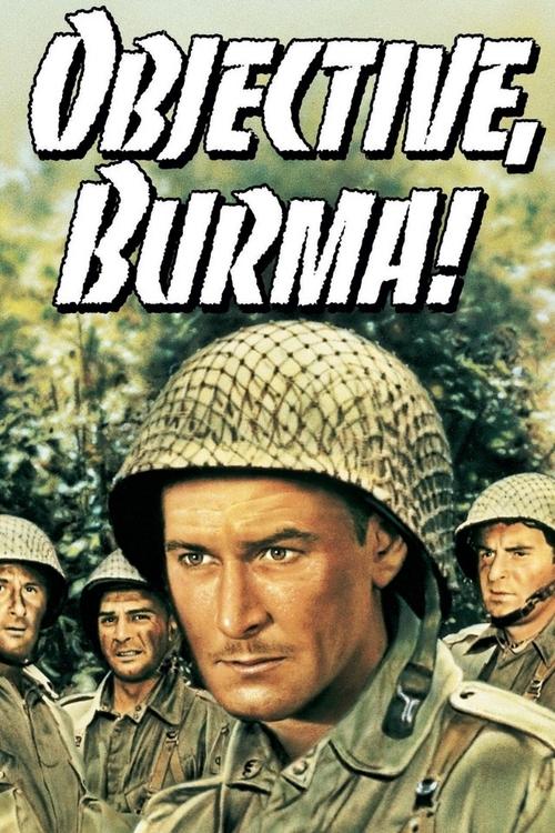 Objective, Burma! DVD poster