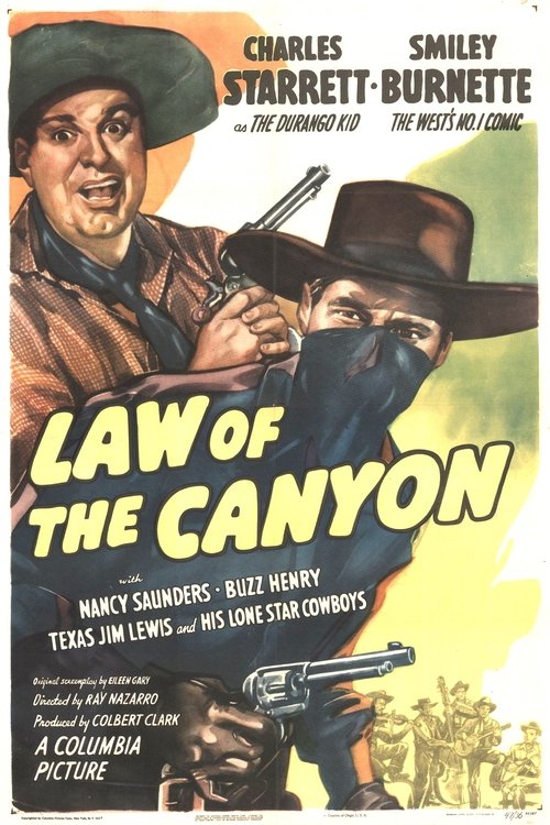 Law of the Canyon VHS poster