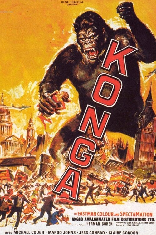 Konga DVD poster