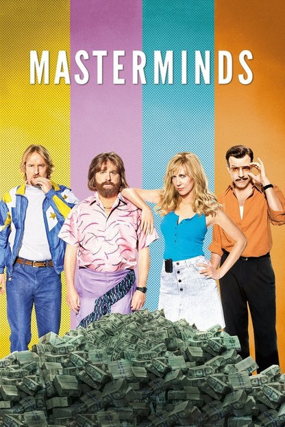 Masterminds Blu-ray poster