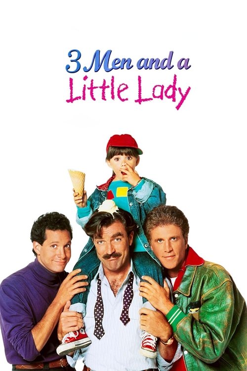 3 Men and a Little Lady VHS poster
