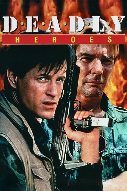 Deadly Heroes VHS poster