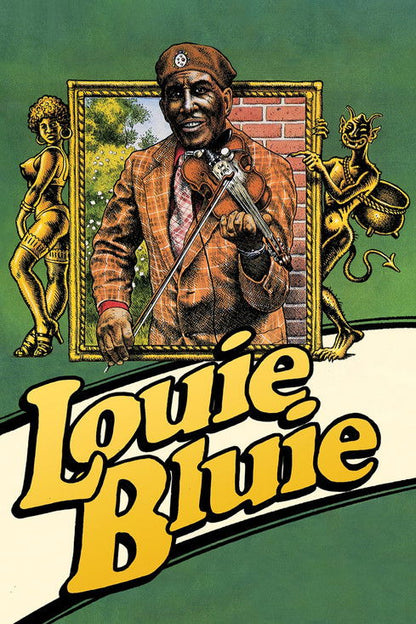 Louie Bluie DVD poster