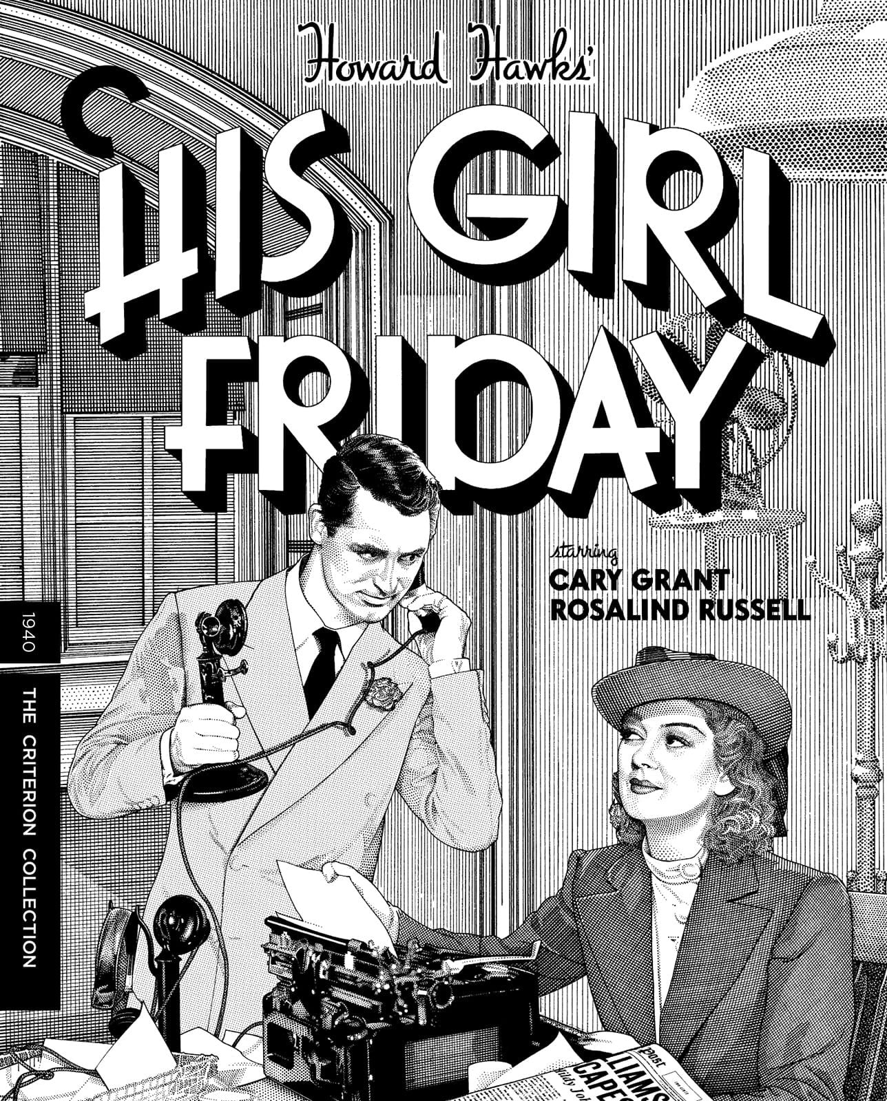 His Girl Friday (1940) DVD PREORDER #849