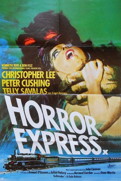 Horror Express Blu-ray poster