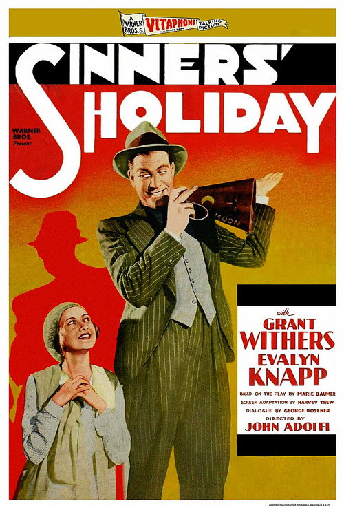 Sinners' Holiday DVD poster