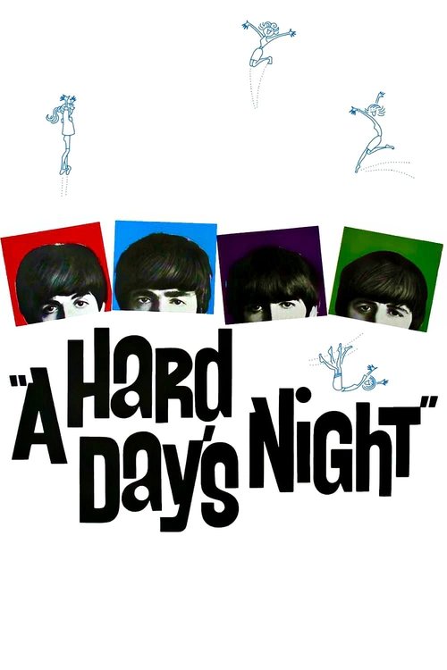A Hard Day's Night DVD poster