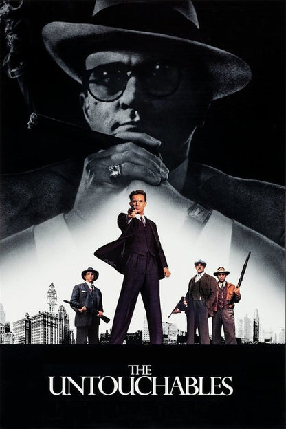 The Untouchables VHS poster