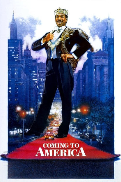Coming to America VHS poster