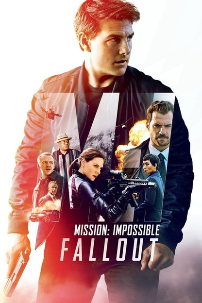 Mission: Impossible - Fallout Blu-ray poster