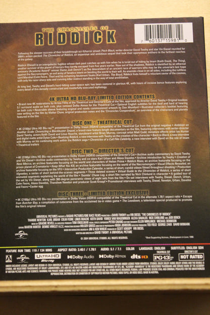 The Chronicles of Riddick USED (Missing Disc 2)
