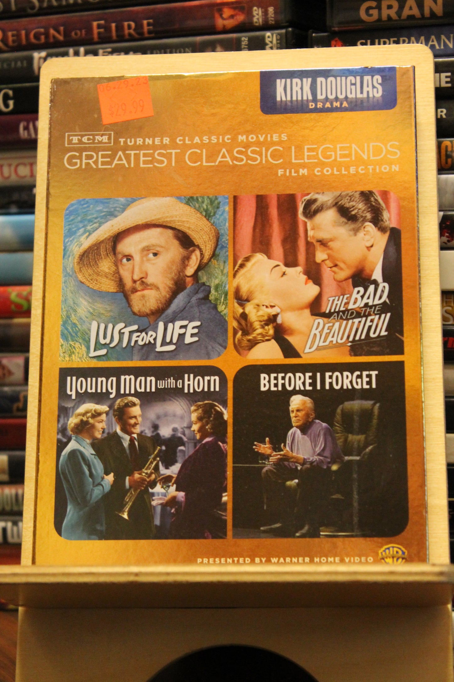 TCM Greatest Classic Legends: Kirk Douglas USED