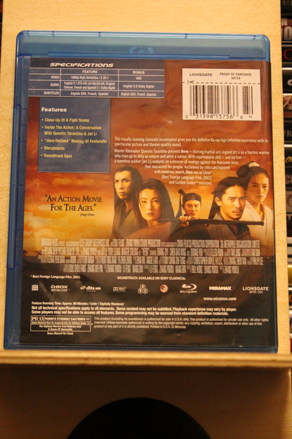 Jet Li Hero USED