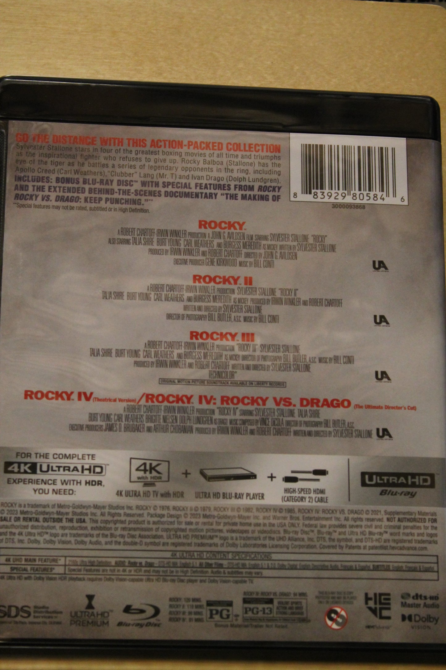 Rocky: The Knockout Collection USED