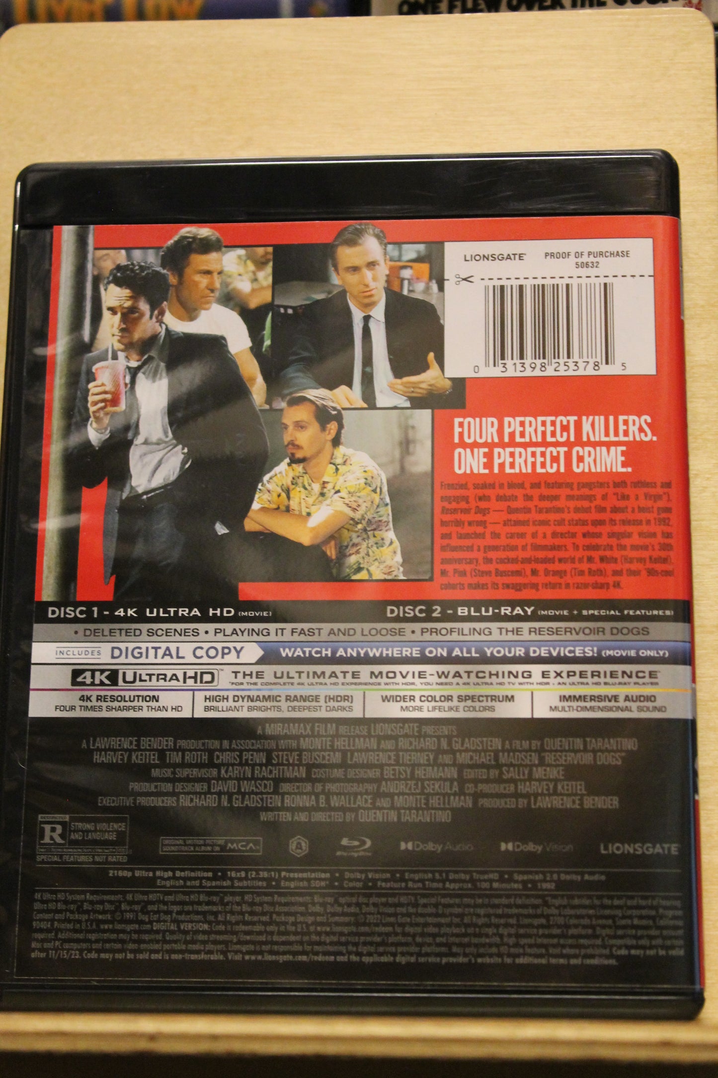 Reservoir Dogs USED