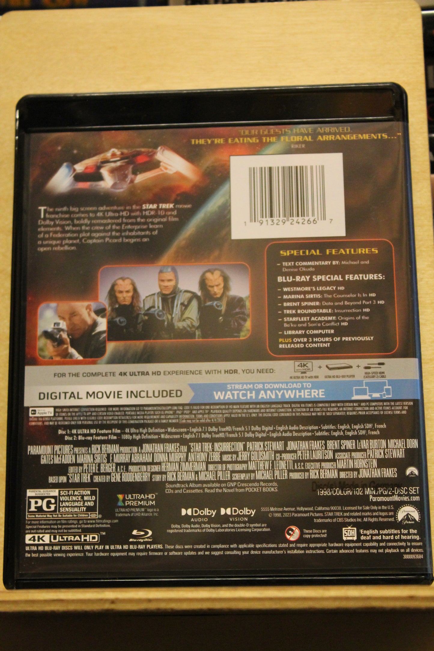 Star Trek: Insurrection USED