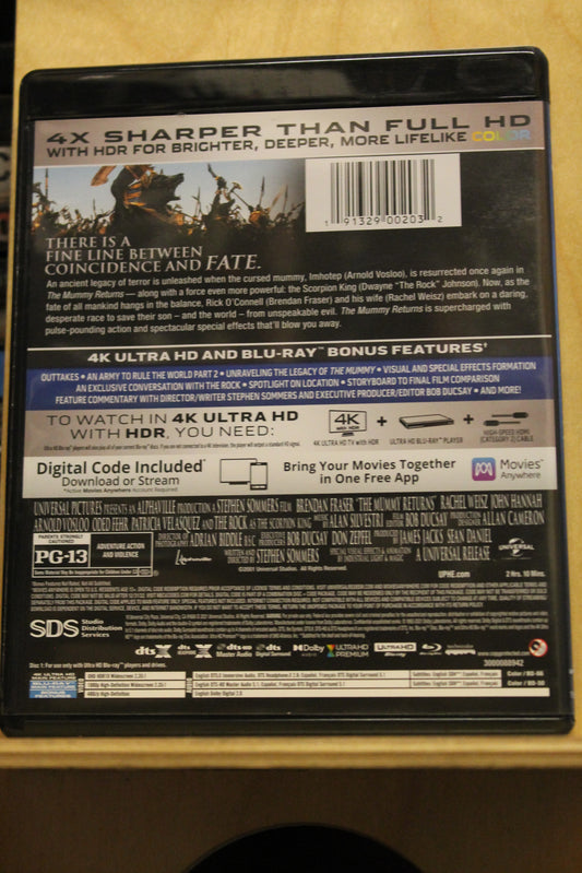The Mummy Returns USED