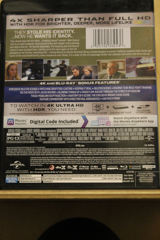 Bourne Supremacy USED