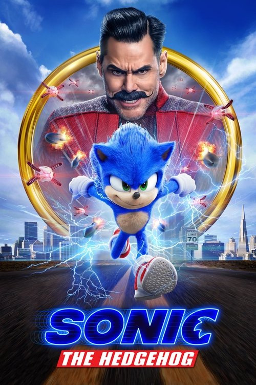 Sonic the Hedgehog Blu-ray poster