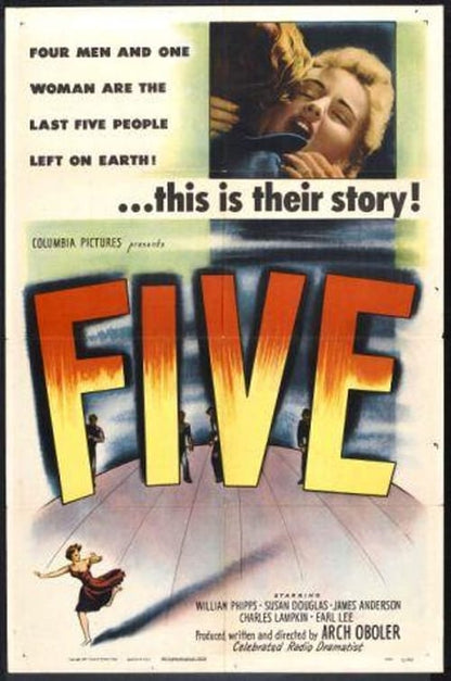 Five DVD poster