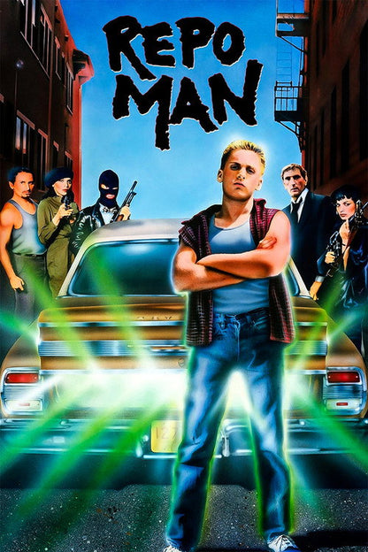 Repo Man Blu-ray poster