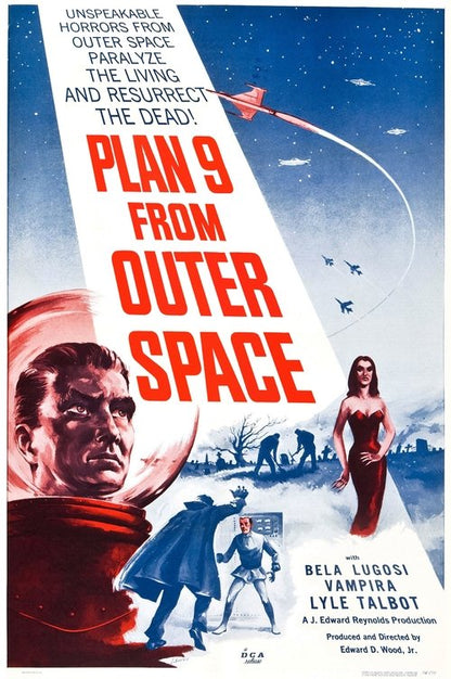 Plan 9 from Outer Space Blu-ray poster