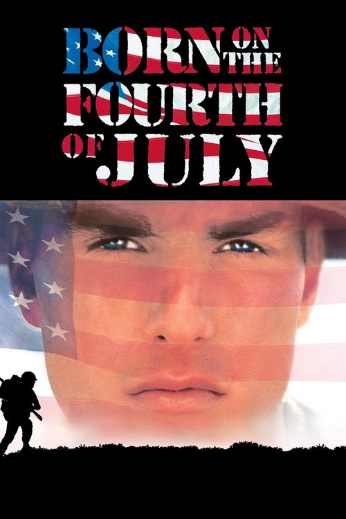 Born on the Fourth of July VHS poster