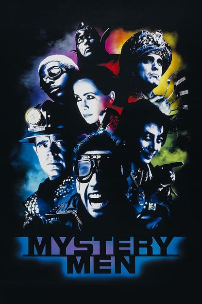 Mystery Men VHS poster