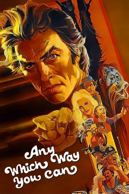 Any Which Way You Can DVD poster
