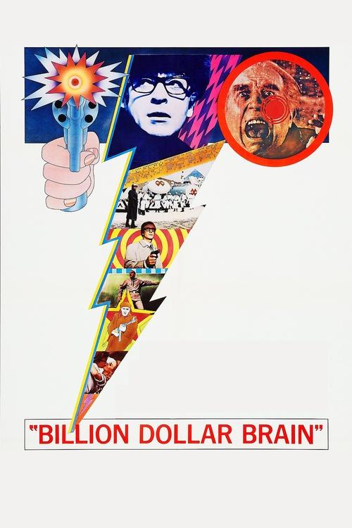 Billion Dollar Brain Blu-ray poster