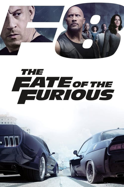 The Fate of the Furious 4K UHD poster