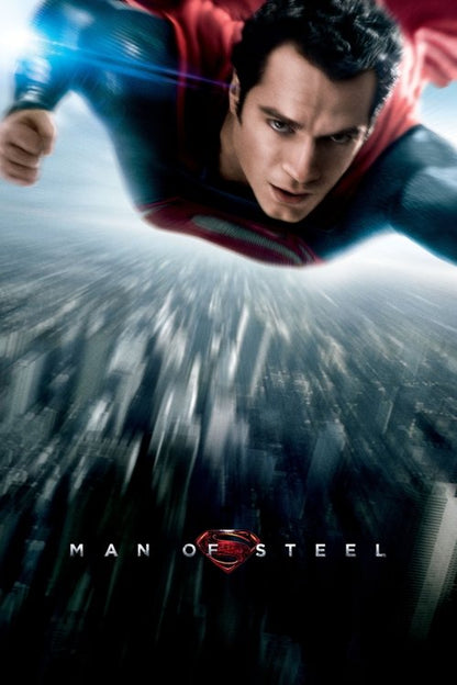 Man of Steel Blu-ray poster
