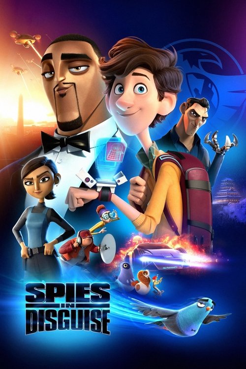 Spies in Disguise 4K UHD poster