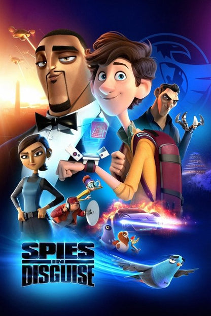 Spies in Disguise 4K UHD poster