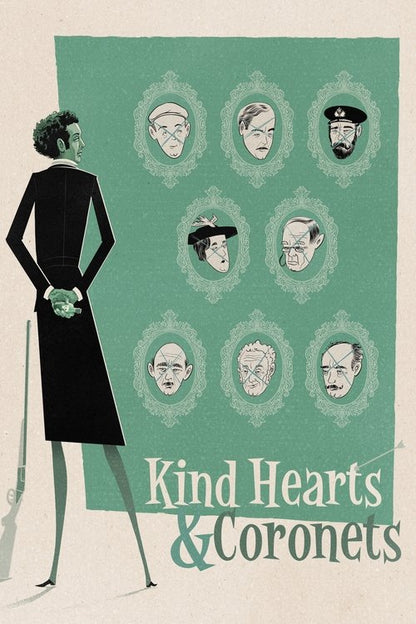 Kind Hearts and Coronets DVD poster