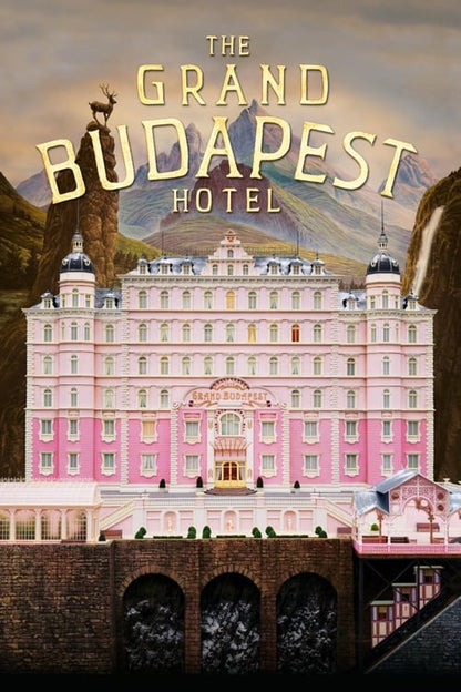 The Grand Budapest Hotel Blu-ray poster
